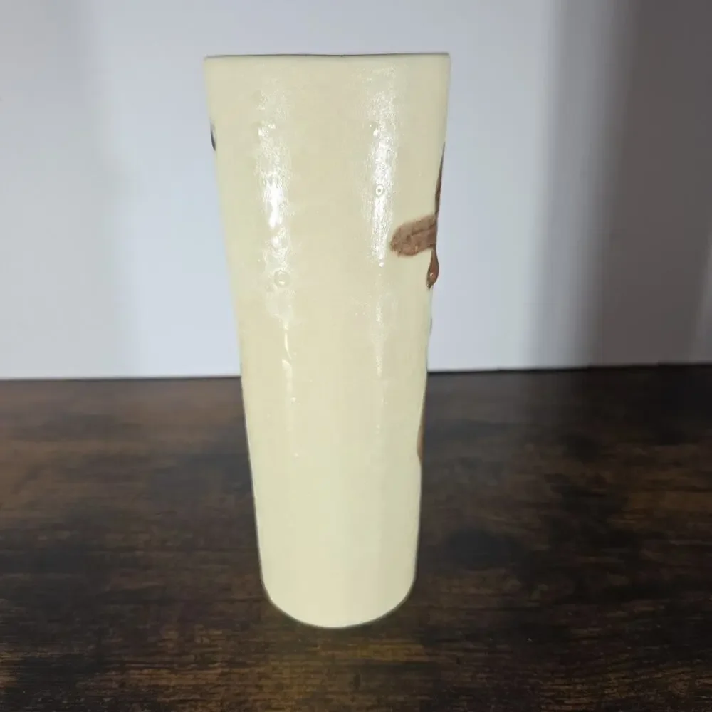 Vtg 1960s Sexy Naked Ladies Risque 3D Tumbler Glasses Tiki Barware Nude Naughty‎